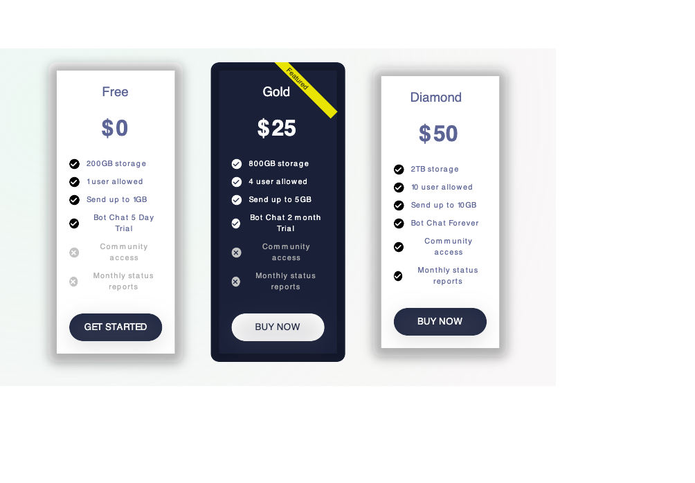 Aptlearn code playground responsive pricing card
